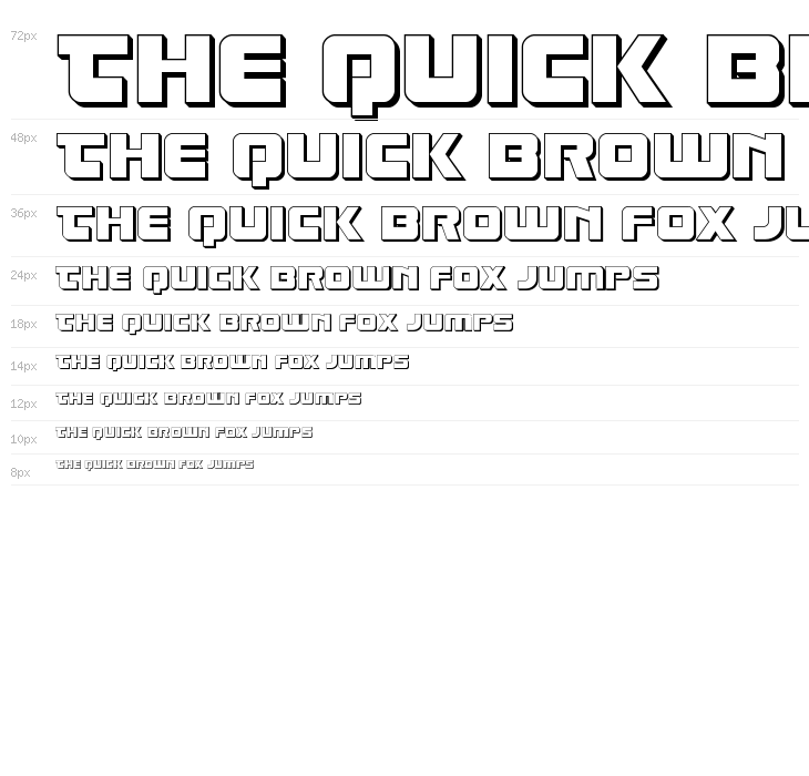 Laser Corps 3D Waterfall