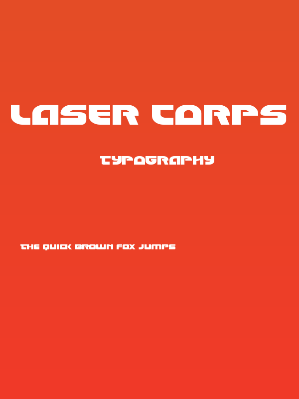 Laser Corps Expanded Poster