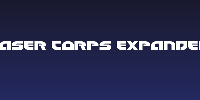 Laser Corps Expanded Social Header