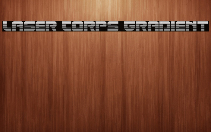 Laser Corps Gradient Example 3