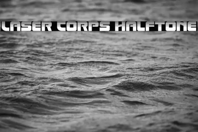 Laser Corps Halftone Example 2