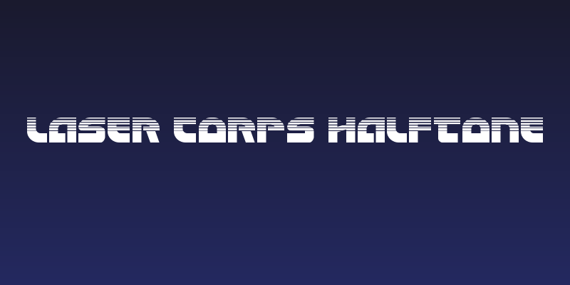 Laser Corps Halftone Social Header