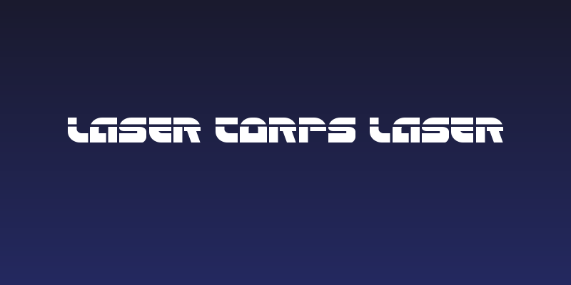 Laser Corps Laser Social Header