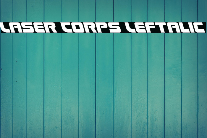 Laser Corps Leftalic Example 1