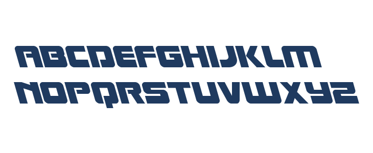 Laser Corps Leftalic Lowercase