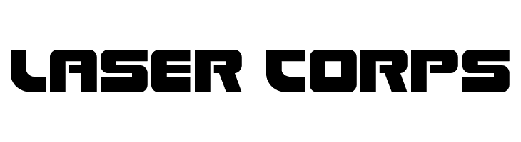 Laser Corps  les polices de caractères gratuit tlcharger