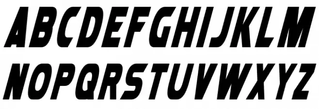 Laser Rod Italic Fuentes MINÚSCULAS