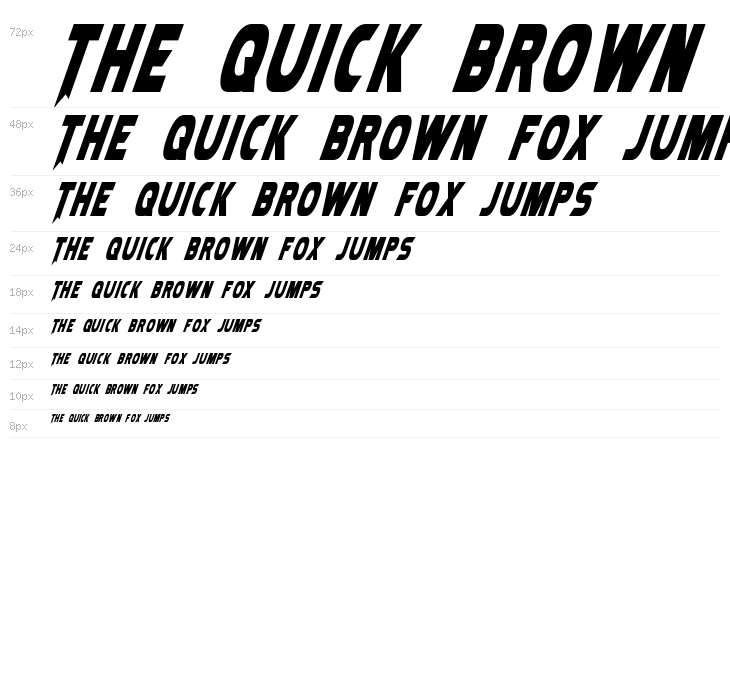 Laser Rod Oblique Waterfall