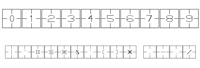 Laser Systems Normal Font OTHER CHARS