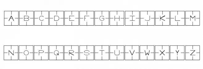 Laser Systems Normal Schriftart Groß