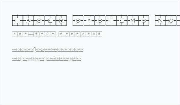 Laser Systems Normal Business Card