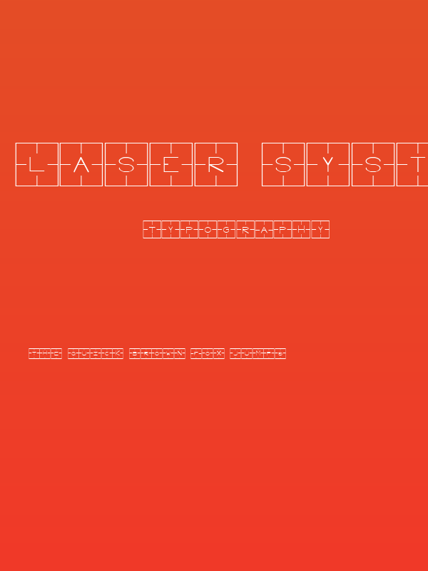 Laser Systems Normal Poster