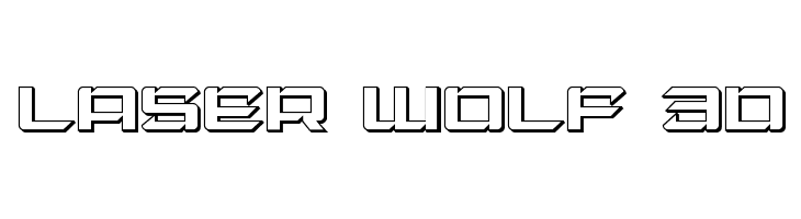 Laser Wolf 3D  Скачать бесплатные шрифты