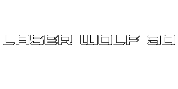 Laser Wolf 3D Logo