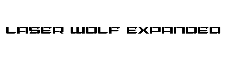 Laser Wolf Expanded  नि: शुल्क फ़ॉन्ट्स डाउनलोड