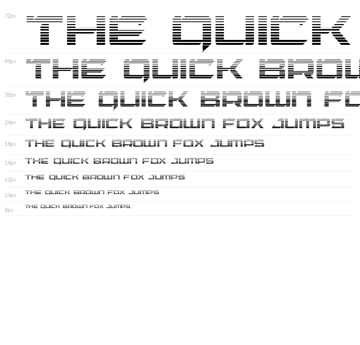 Laser Wolf Gradient Waterfall