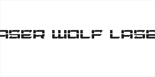 Laser Wolf Laser Logo