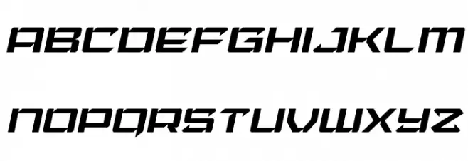 Laser Wolf Light Italic Fonte MINÚSCULAS