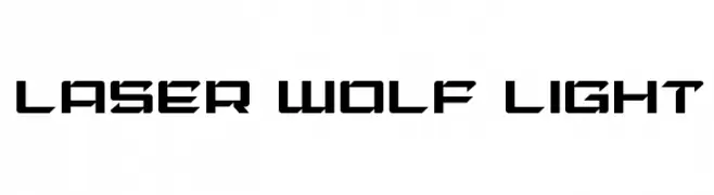 Laser Wolf Light  Скачать бесплатные шрифты