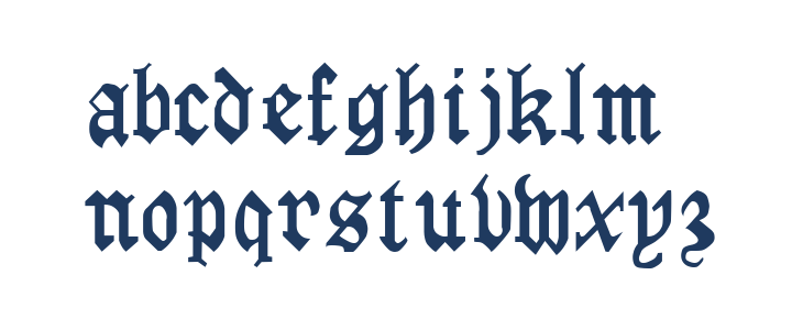 LaserLondon Regular Lowercase