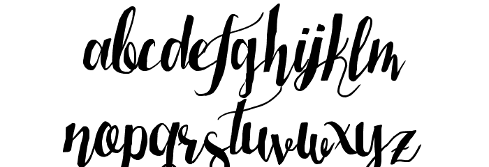 LaserMetal Font LOWERCASE