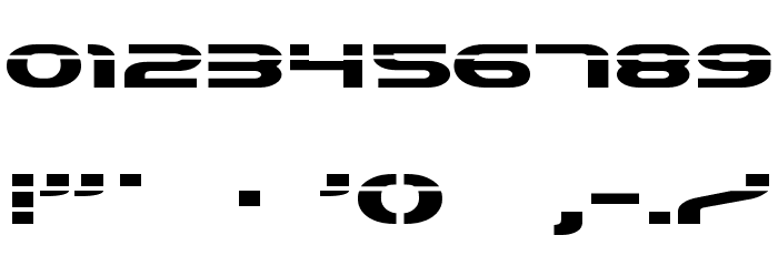 Laserian Font OTHER CHARS