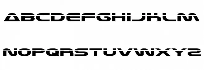 Laserian Schriftart Groß