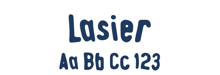 Lasier Font Preview