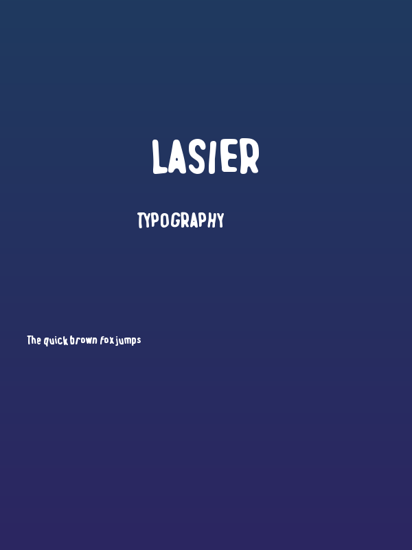 Lasier Poster