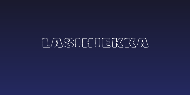 Lasihiekka Social Header