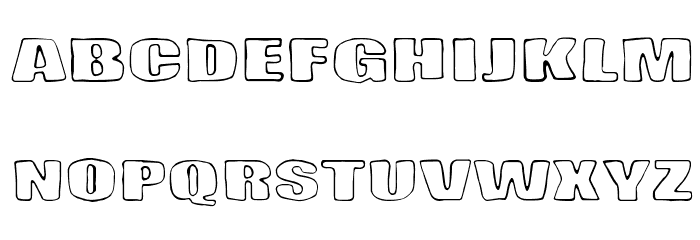 Lasihiekka Font LOWERCASE