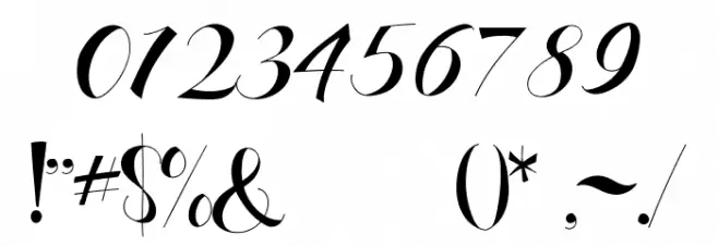 Lasmini Yahut Font OTHER CHARS