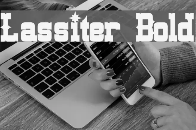Lassiter Bold Font examples