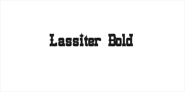 Lassiter Bold Logo