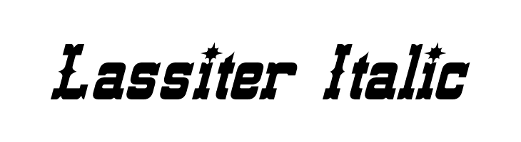 Lassiter Italic  font caratteri gratis