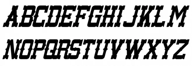 Lassiter Italic Font Litere mari