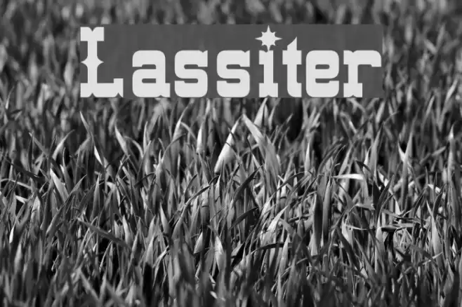 Lassiter Font examples