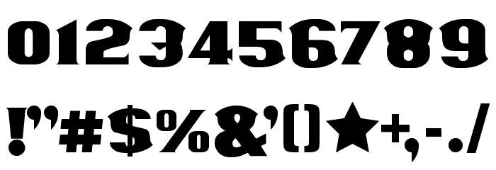 Lasso Of Truth Font OTHER CHARS