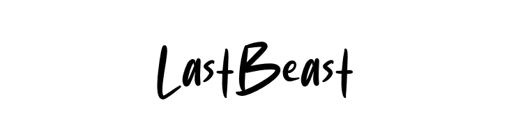 Last Beast  免费字体下载