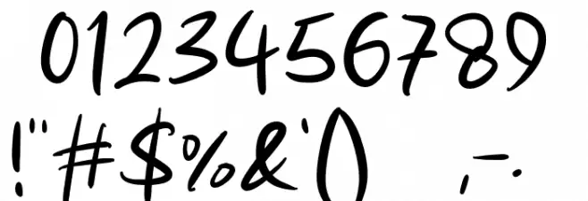 Last Beast Font OTHER CHARS