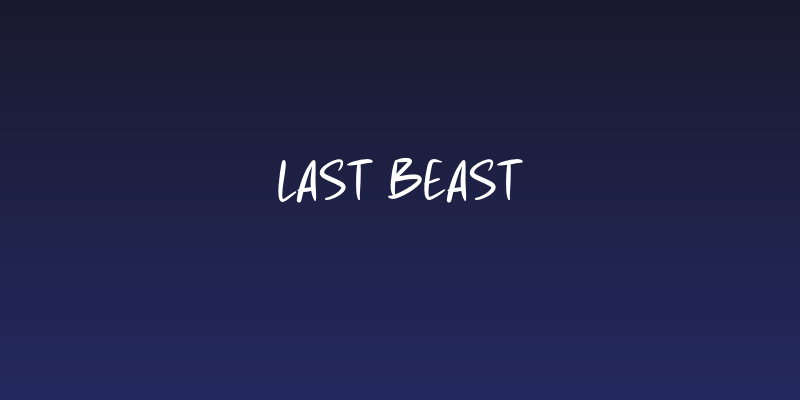Last Beast Social Header