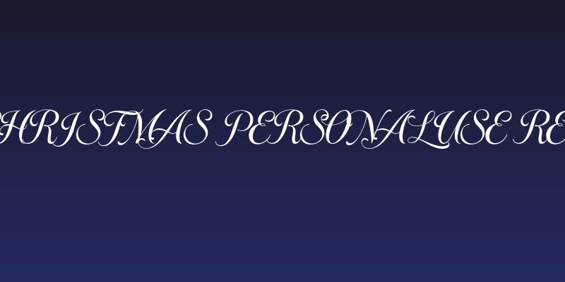 Last Christmas PERSONAL USE Regular Social Header