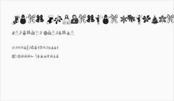 Last Christmas Symbols PERSONA Regular Business Card