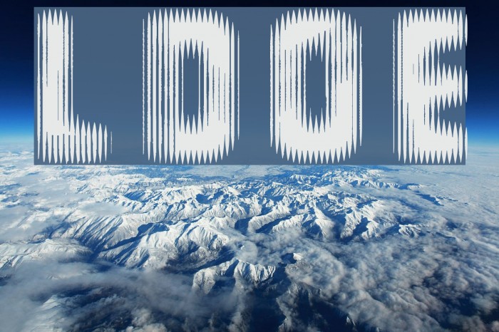 Last Day On Earth Font examples