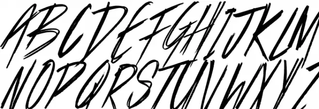 Last Days Fonte MAIÚSCULAS