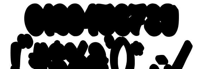 Last Dream Extrude Font OTHER CHARS