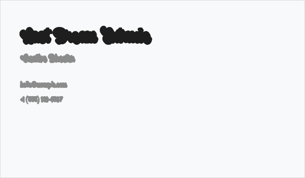 Last Dream Extrude Business Card