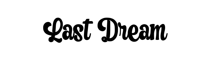 Last Dream  Frei Schriftart Herunterladen