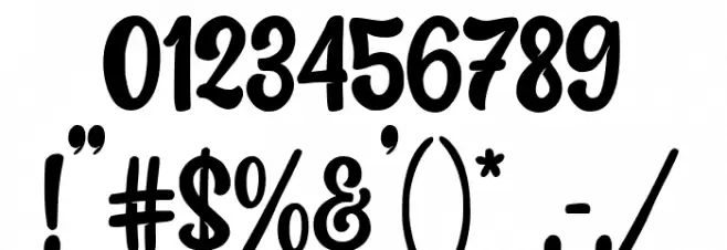 Last Dream Font OTHER CHARS