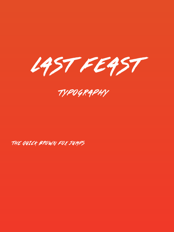 Last Feast Poster